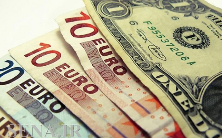 افزایش نرخ بانکی دلار و یورو در آخرین روز کاری هفته