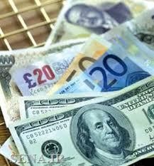 افزایش نرخ بانکی دلار، یورو و پوند