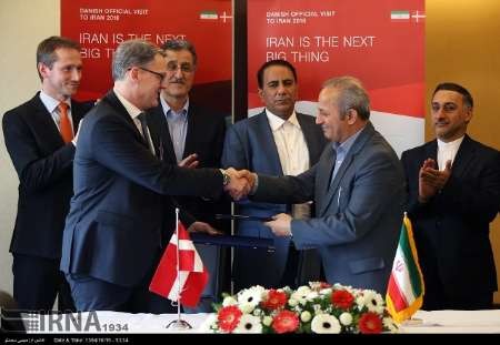 فعالان اقتصادی ایران و دانمارک تفاهم نامه همکاری امضا کردند