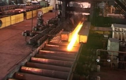 تولید فولاد ریلی برای اولین بار درکشور