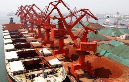 صادرات ۱۳ میلیون تنی سنگ آهن ایران در ۹ ماهه ۹۵