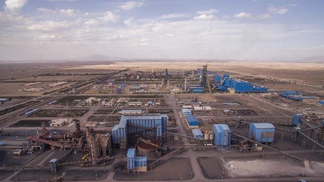 جهانگیری تا دقایقی دیگر؛ کارخانه فولاد چادرملو را افتتاح می کند