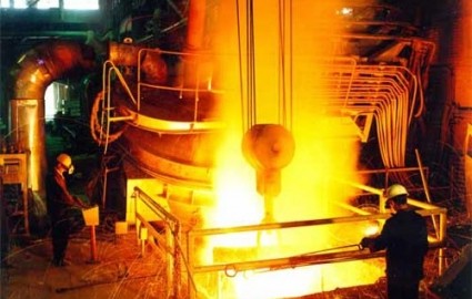 افت ۵ درصدی تولید فولاد ایران در نخستین ماه پساتحریم