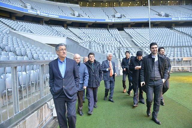 رئیس اتاق تهران در ورزشگاه بایرن مونیخ