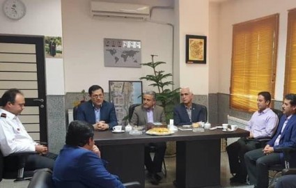نشست مدیرعامل فولاد امیرکبیر با مدیرعامل سازمان آتش‌نشانی کاشان برگزار شد