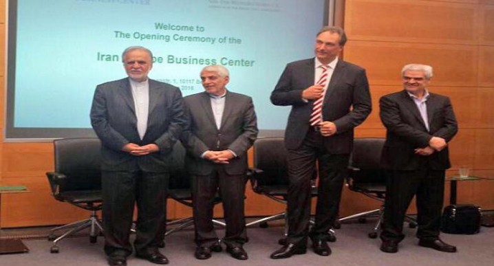 افتتاح مرکز همکاری های اقتصادی ایران و اروپا در برلین