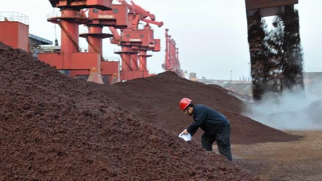 دلیل پیشرفت سنگ آهن تثبیت بهای فولاد چین است