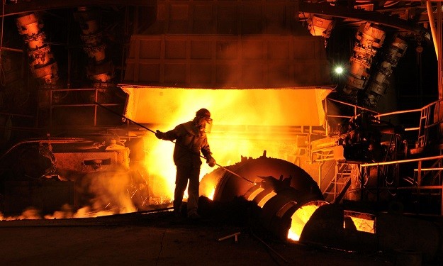 کاهش تولید فولاد چین در ماه های ژانویه و فوریه