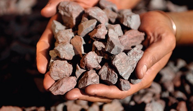 افزایش ظرفیت تولید سنگ آهن کلوخه در جهان  