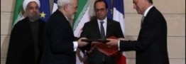 ایران و فرانسه 20 سند همکاری امضا کردند