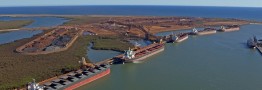 صادرات سنگ آهن از بندر هدلند استرالیا به رکورد تازه ای دست یافت