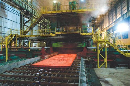 رشد ۳۲ درصدی تولید در شرکت فولاد هرمزگان